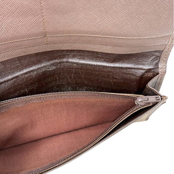 Burberrys Burberry Brown Check Canvas and Leather Long Wallet Authentic - Picture 5 of 14